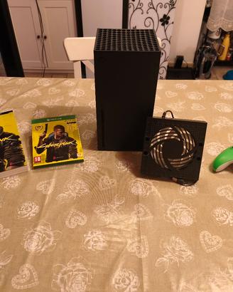 Xbox series X 1TB + ventola RGB + Gioco  e guida 