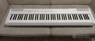 Piano digitale Yamaha P-105WH  88 tasti pesati