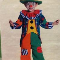 Vestito di Carnevale da Pagliaccio per bambino