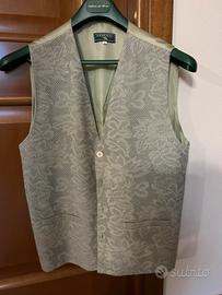 Gilet verde acqua taglia M