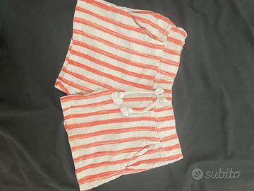 Pantaloncini 100% cotone 7/8 anni