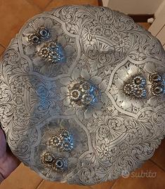 Vassoio placcato argento