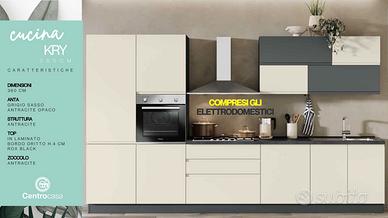PROMO CUCINA 3,60 MT COMPRESI GLI ELETTRODOMESTICI