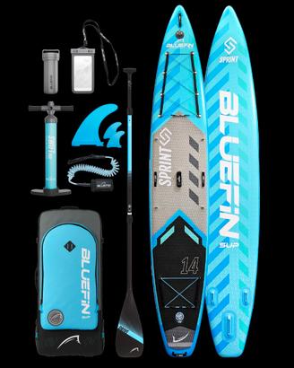 Bluefin SUP Cruise 10’8” Legacy Blue – Set Complet