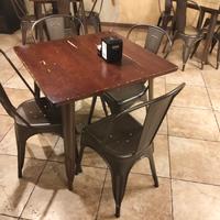 tavoli ferro e legno