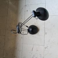 lampada nera da scrivania usata 