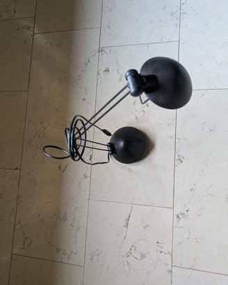 lampada nera da scrivania usata 