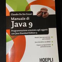 Libro Manuale di Java 9 – Claudio De Sio Cesari