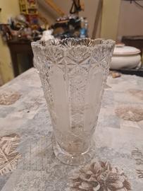 vado in cristallo di boemia