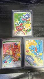 Charmander Squirtle Bulbasaur MEP 037 038 039 ITA
