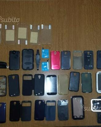 Lotto Samsung Galaxy S4 i9505 con accessori