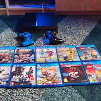 PlayStation 4_ 500Gb + 2 controller + 10 giochi