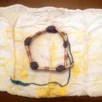 TUNICA ARABA taglia L/XL CON COPRICAPO (kefiah