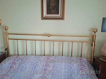 letto valentini in ottone più doga matrimoniale 