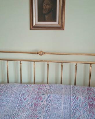 letto valentini in ottone più doga matrimoniale 