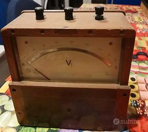 vintage voltometri, amperometri, wattometri