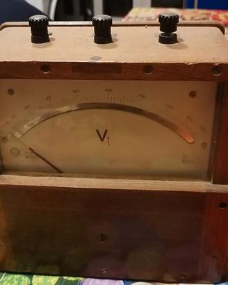 vintage voltometri, amperometri, wattometri