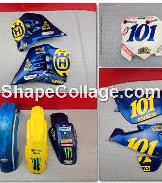 KIT PLASTICHE HUSQVARNA WRE 125 1996 2004 SM 1998