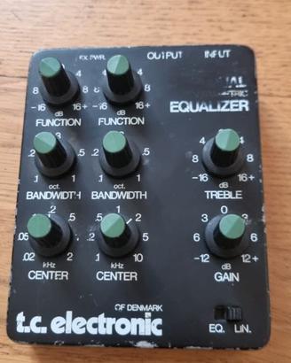 TC ELECTRONIC DUAL PARAMETRIC EQUALIZER