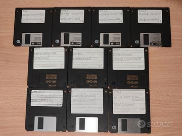 10 Floppy Disk backup giochi Commodore Amiga OK