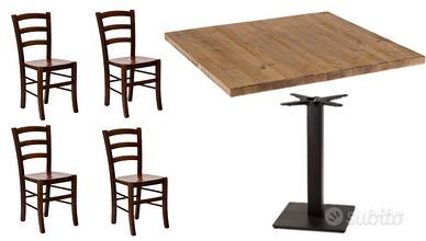 Set Tavoli Sedie cod517 Ristorante Bar Pizzeria