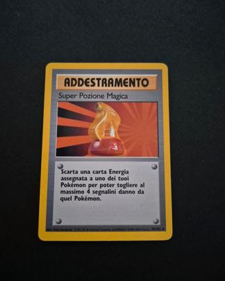 Carta Pokémon Addestramento Super pozione magica