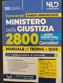 Concorso Ministero della Giustizia 2.800 cancellie
