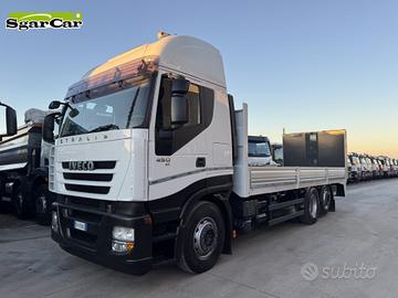 Iveco Stralis 450 carrellone con rampa unica idrau