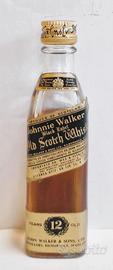 Mignon Johnnie Walker Black Label 12 Years Vintage