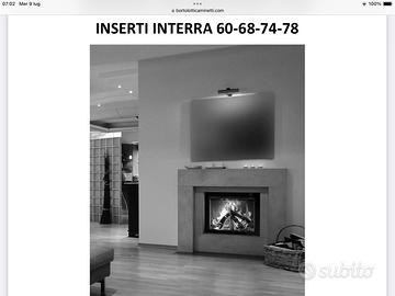 Inserto per caminetto