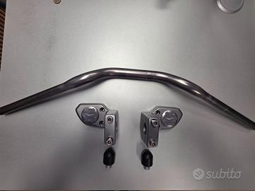 Manubrio e riser Moto Guzzi Breva 1100 e Sport 120