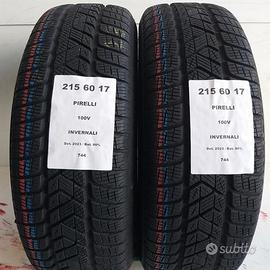 2 gomme 215 60 17 pirelli a744