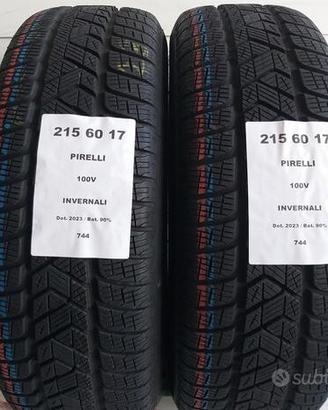 2 gomme 215 60 17 pirelli a744