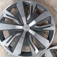 3 borchie Originali Peugeot 60mm