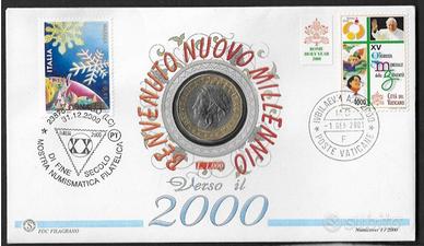 Italia - Vaticano - Numicover 1/2000 - Benvenuto N