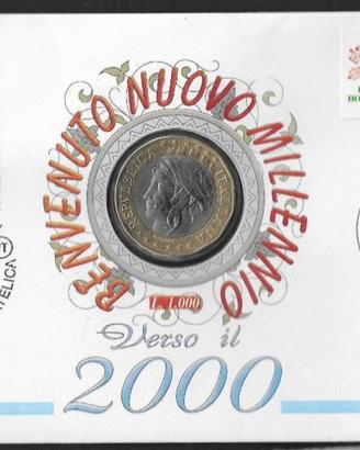 Italia - Vaticano - Numicover 1/2000 - Benvenuto N