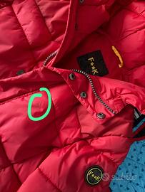 Piumino Rosso F**K Project con Cappuccio - Bambino