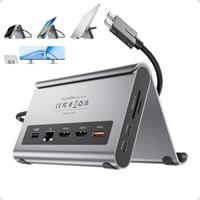 Pulwtop MacBook Docking Station Dual Monitor