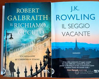 ✴️Set 2 romanzi gialli di J.K.Rowling 