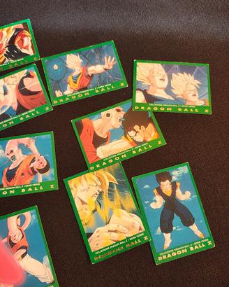 collezione carte Dragon Ball Z serie verde