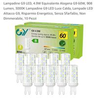 Lampadine G9 LED