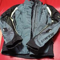 Giacca moto Dainese tre strati ledy
