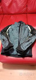 Giacca moto Dainese tre strati ledy