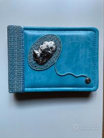 Album fotografico neonati con dettaglio argento