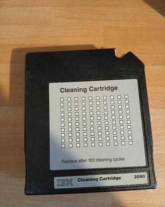 n8 cartucce di pulizia IBM 3590