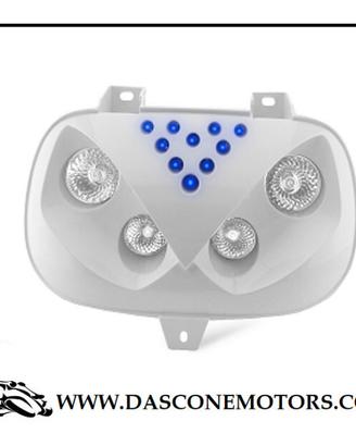FARO ALOGENO LED BOOSTER SPIRIT 1988 2003 BIANCA (