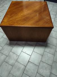 Contenitore in legno vintage 84×84 cm