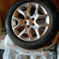 Gomme invernali con cerchi in lega