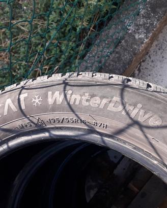 gomme 195/55 R16 87H da neve Ceat Winterdrive m+s