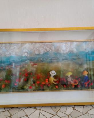 Fibropittura opera di Elsa Serra Piana - 1